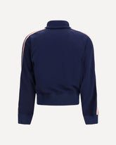 Felpa corta con Patch Angeli - BLU | Base Blu