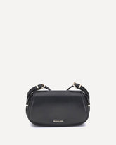 Small Lydia Shoulder Bag - BLACK | Base Blu