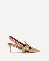 Décolleté slingback Studdy  - ROSA | Base Blu