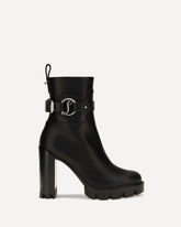 Stivaletti Dianouchette Lug in pelle - NERO | Base Blu