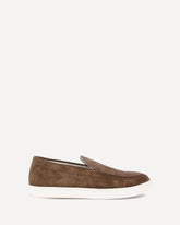 Sneakers slip-on - MARRONE | Base Blu