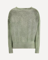 Cardigan with a  button closure - GREEN | Base Blu