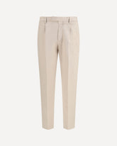Roccia cotton Trousers - BEIGE | Base Blu