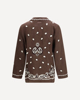 Embroidered Shirt - BROWN | Base Blu