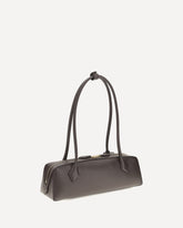 Small Le Teckel Shoulder Bag - BROWN | Base Blu