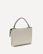 Borsa a Mano Arlettis mini - CREMA  | Base Blu