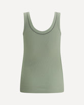 Ribbed Top - GREEN | Base Blu