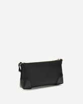 Murphy leather Shoulder Bag - BLACK | Base Blu