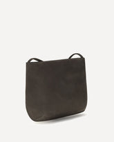 Borsa a Tracolla Loge in pelle spazzolata - MARRONE | Base Blu