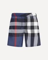 Archivio Check Swimshorts - BLUE | Base Blu
