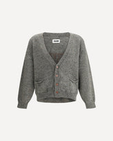 Wool Cardigan - GREY | Base Blu