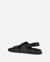 Open-toe Sandals - BLACK | Base Blu