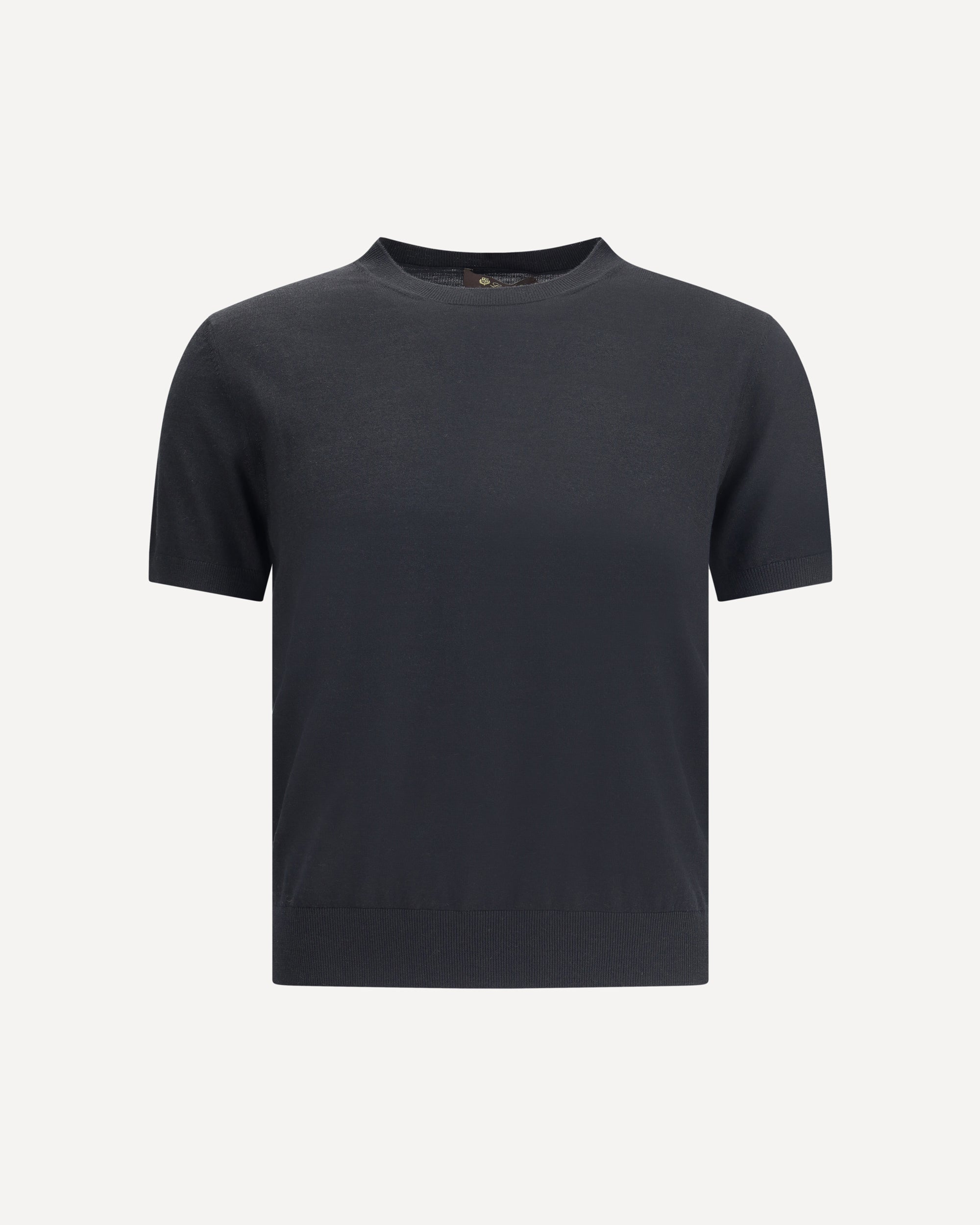LORO PIANA Knit T-Shirt BEIGE | Base Blu