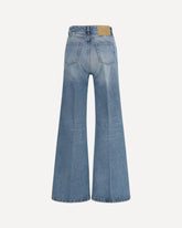 Flared Jeans in denim - LIGHT BLUE | Base Blu