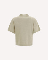 Althea cotton and wool Sweater - GREY | Base Blu
