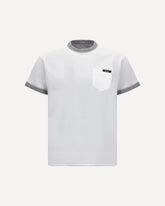 T-shirt reversibile in cotone - BIANCO | Base Blu