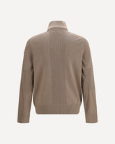 Kamet Jacket with high collar - KHAKI  | Base Blu