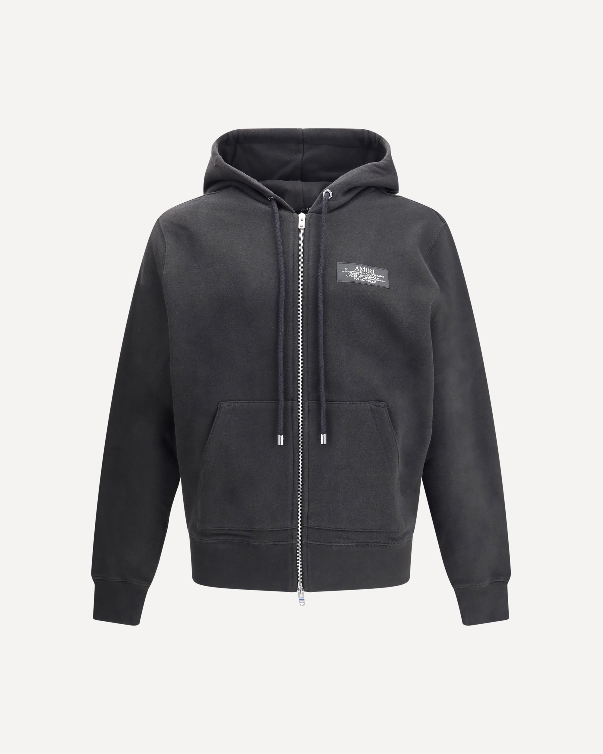 AMIRI Amiri Zip Hoodie BLACK | Base Blu