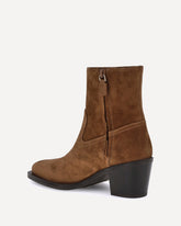 Tate Ankle Boots - BROWN | Base Blu