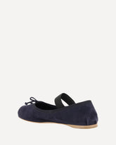 Ballerine in pelle scamosciata - BLU | Base Blu
