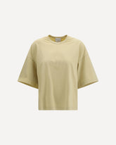  T-shirt in jersey di cotone  - BEIGE | Base Blu