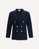 Knit Blazer - BLUE | Base Blu