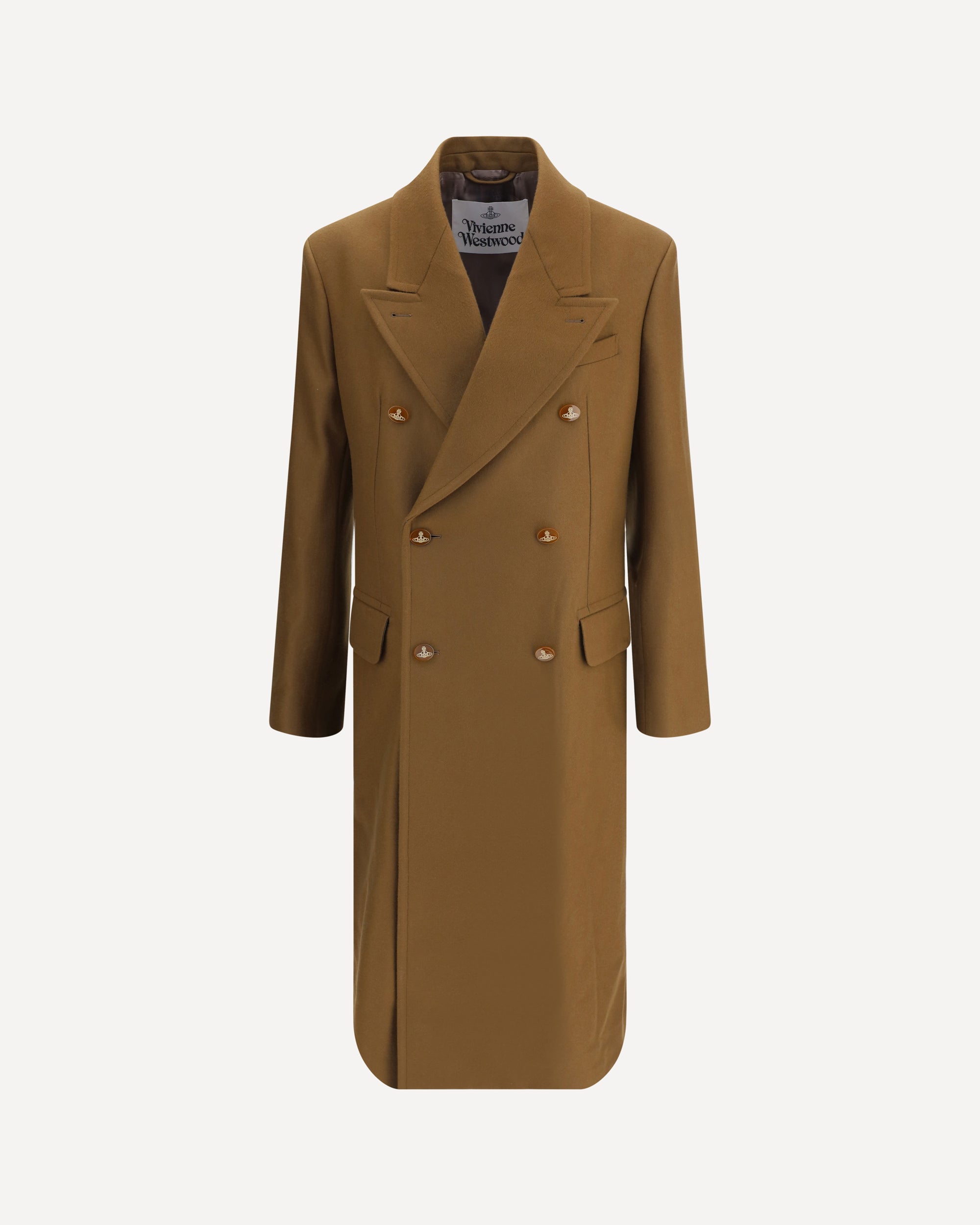VIVIENNE WESTWOOD Winston Coat BROWN | Base Blu