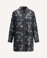 Waxed Cotton Raincoat - BLACK | Base Blu