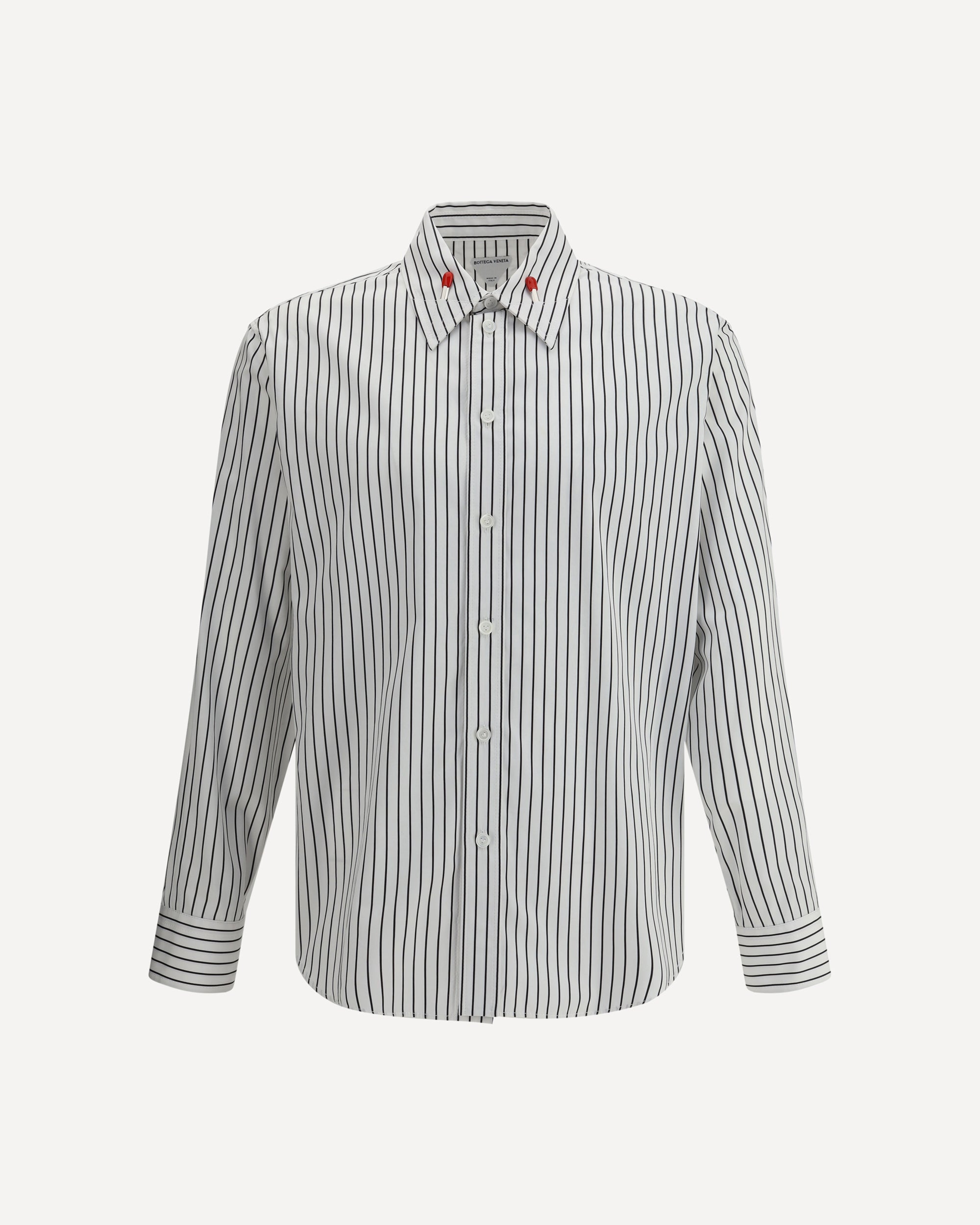 BOTTEGA VENETA Striped Shirt WHITE | Base Blu