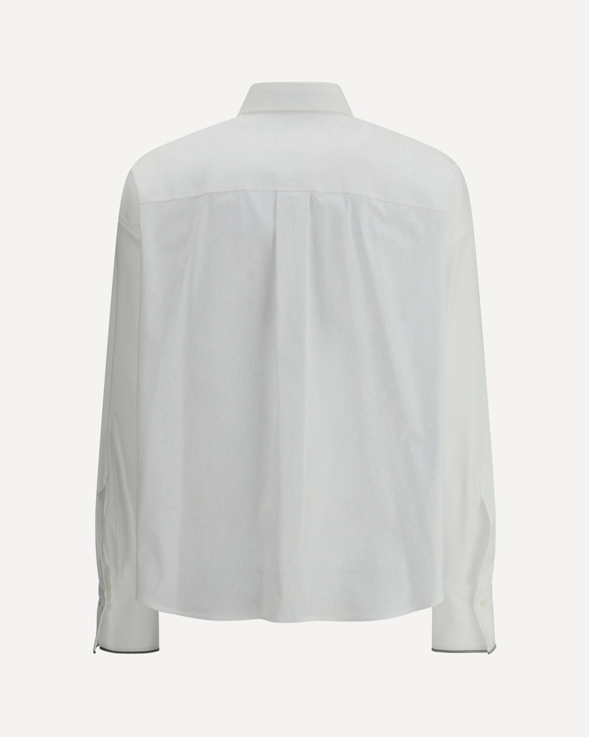 BRUNELLO CUCINELLI Oversized Shirt WHITE | Base Blu