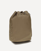 Re-Nylon Bucket Bag - BEIGE | Base Blu