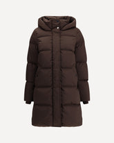 Kelly Down Jacket - BROWN | Base Blu