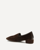 Suede Loafers - BROWN | Base Blu