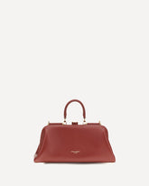 Borsa a Mano Grandma media in nappa plongé - ROSSO | Base Blu