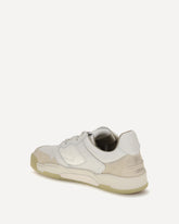Bsktball 1 Retro Sneakers - CREAM | Base Blu