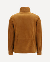 Field Traveller Mini lambskin Jacket - BROWN | Base Blu