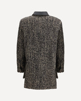 Giaccone in Tweed di Lana - MARRONE | Base Blu