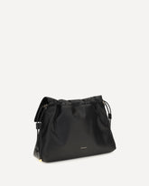 Medium Lidia Shoulder Bag - BLACK | Base Blu