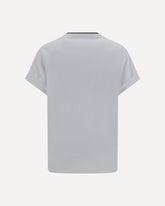 T-Shirt with embellishments - WHITE | Base Blu