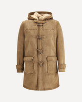 Paolo suede Jacket - BROWN | Base Blu