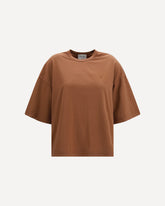 Oversized cotton jersey T-shirt - RED | Base Blu