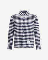 Vichy cotton flannel Shirt - MULTICOLOUR | Base Blu