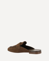 Loafers Mules - BROWN | Base Blu