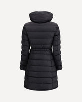 Flammette long Down Jacket - BLACK | Base Blu