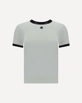 T-Shirt con logo - BIANCO | Base Blu