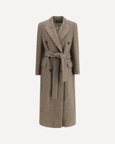 Double-breasted Coat - BEIGE | Base Blu