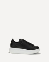 Leather Sneakers - BLACK | Base Blu