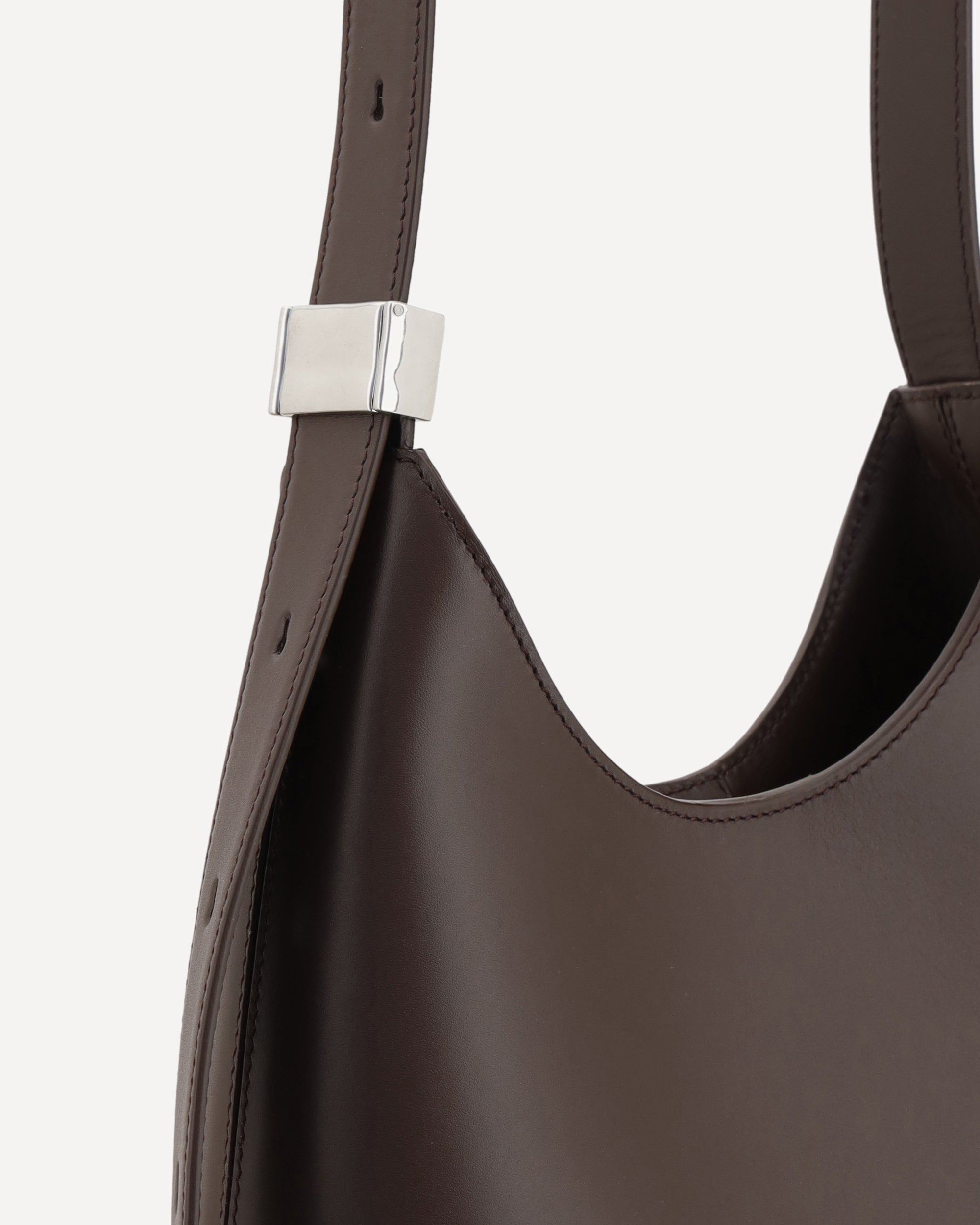 JIL SANDER Eldorado small Shoulder Bag BROWN | Base Blu