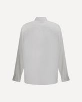 Oversized Shirt - WHITE | Base Blu
