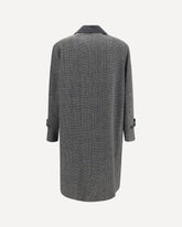 Cappotto monopetto in misto lana vergine - GRIGIO | Base Blu